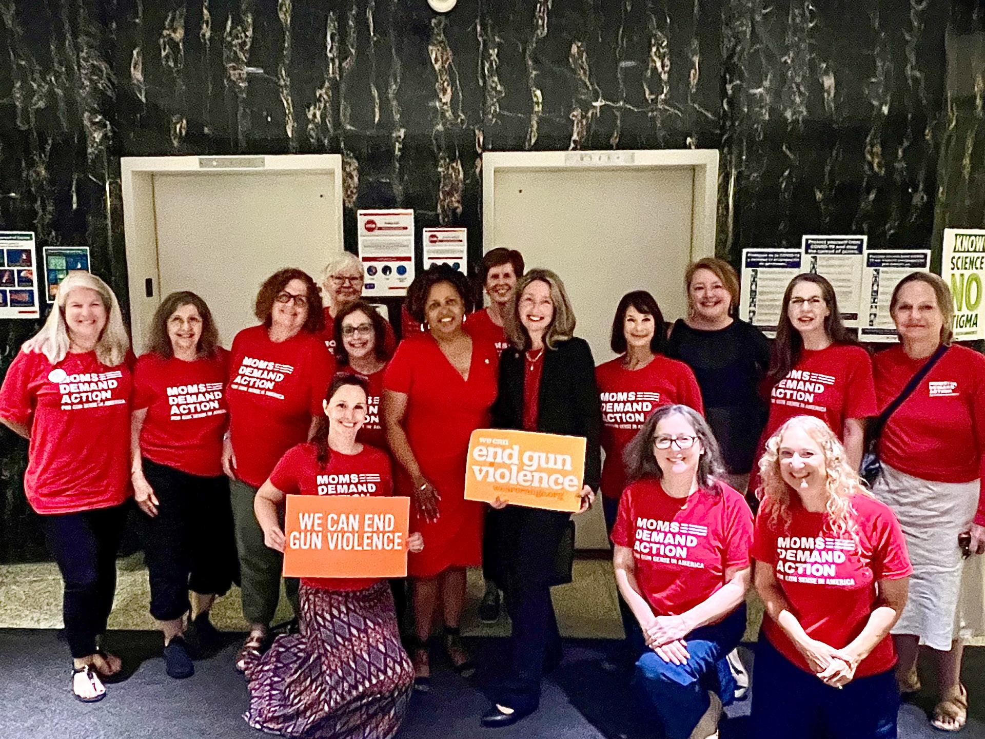 Legislators Stilley and Davidson with Moms Demand Action